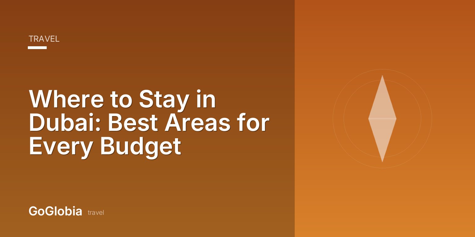 Where to Stay in Dubai: Best Areas for Every Budget